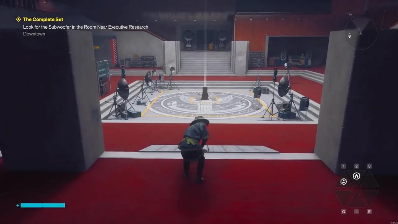 Executive Research, the second lift down, and the SR door