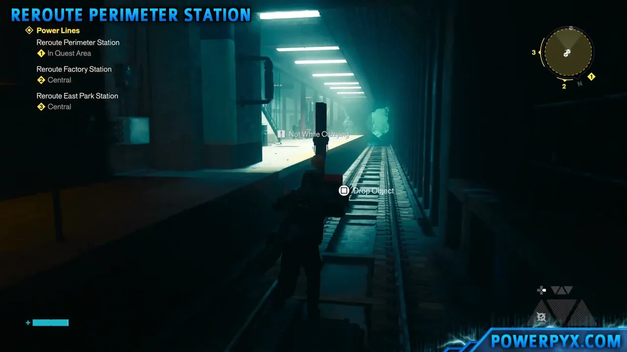 Carrying a Calibration Unit along the Perimeter rail corridor