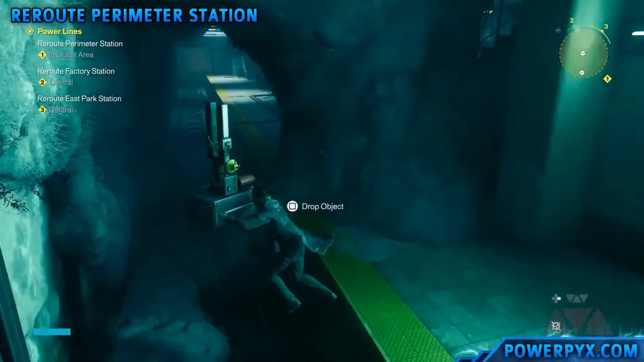 Perimeter Station: placing the units on the closest and the two farthest pads