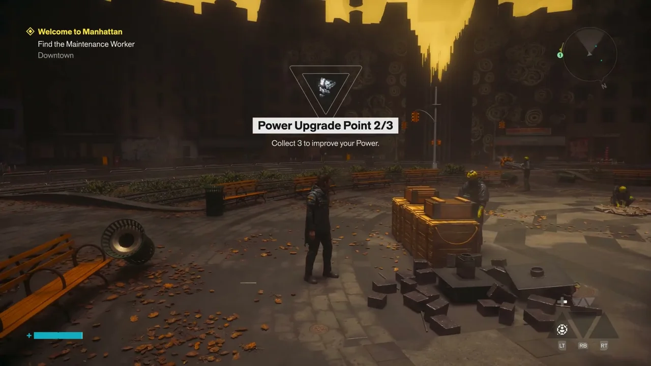Power Upgrade Point 2/3 pickup notification