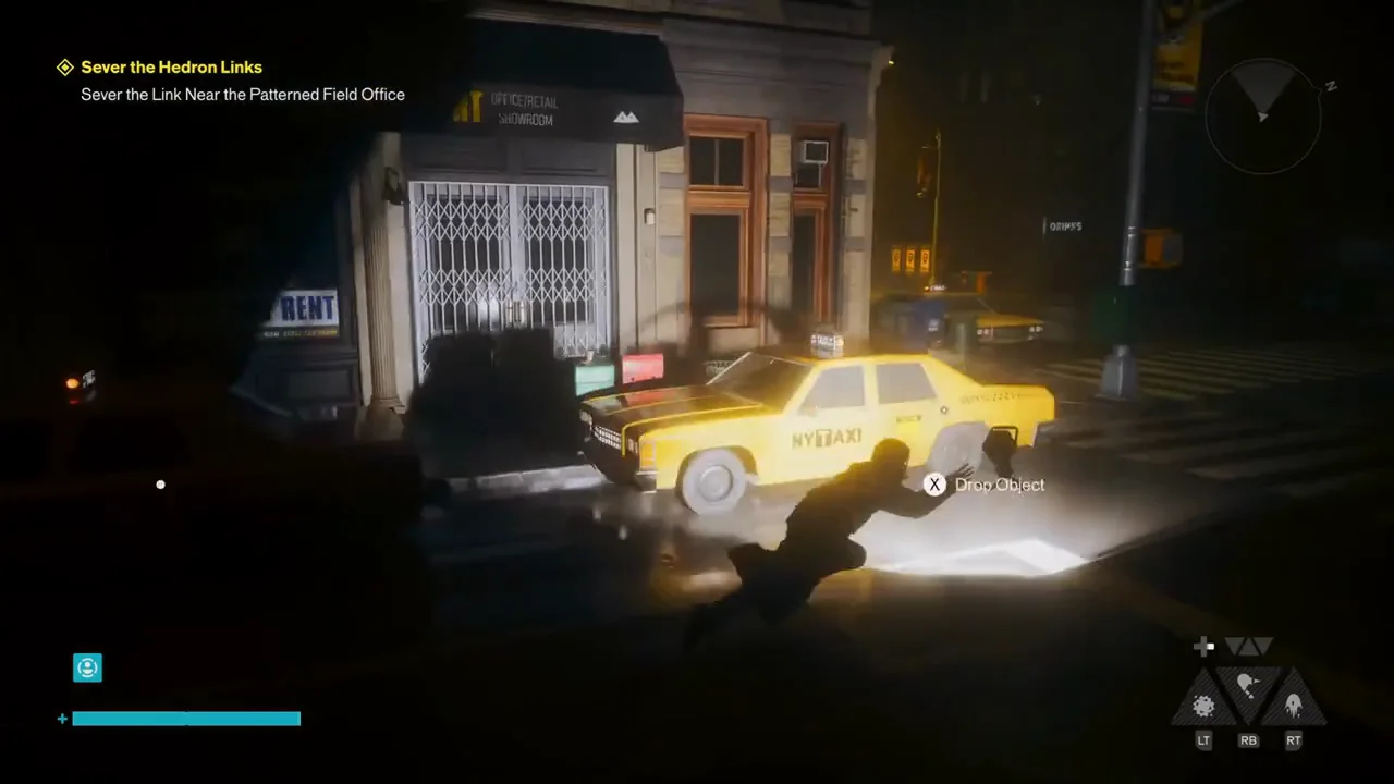 Unknown: carry the light and look for the shadow with a taxi sign